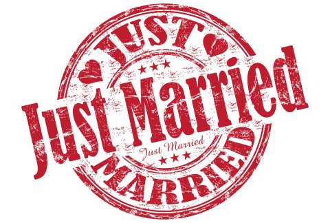 just married
